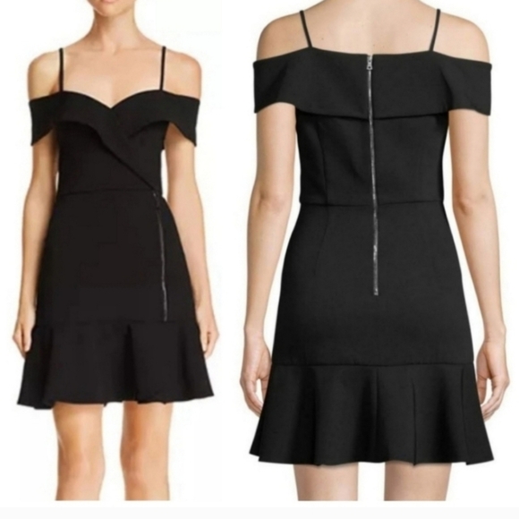 Alice + olivia dash off shoulder dress Size 4 - Picture 3 of 16